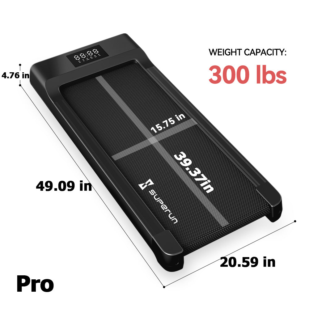 SupeRun® BA03 Smart Walking Pad Under Desk Treadmill with remote control