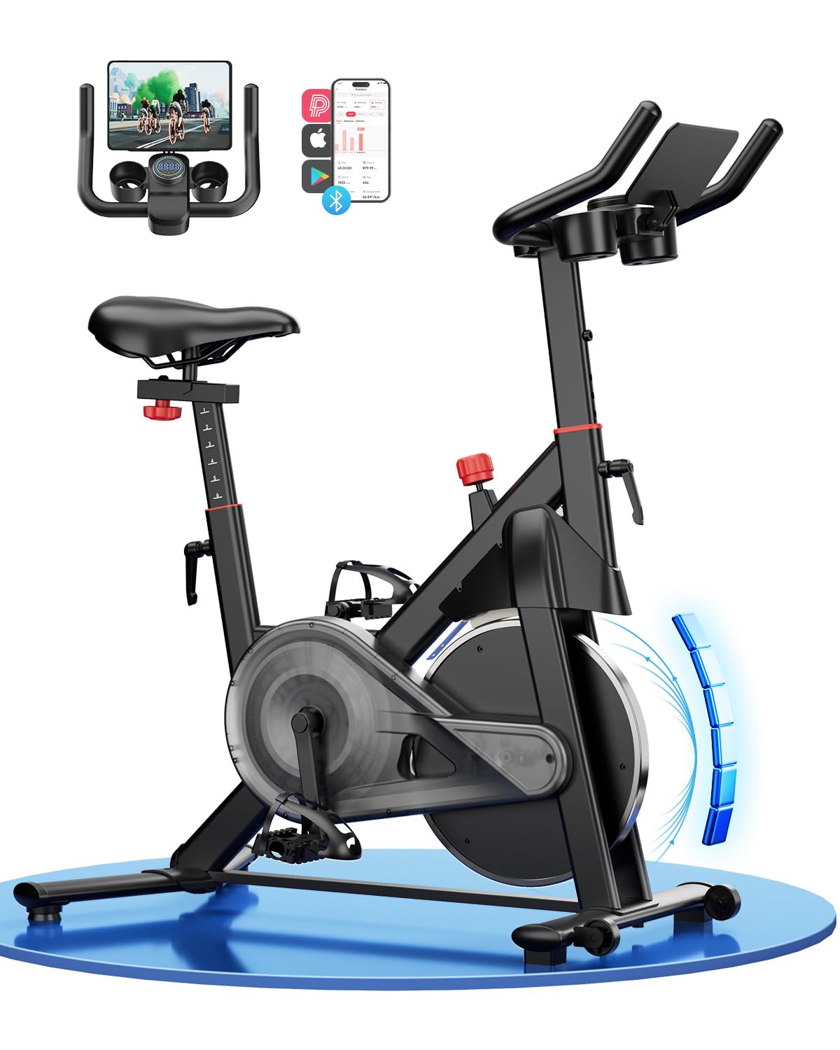 Superun® S1-Pro Indoor Cycling Bike（743456532540;769261720378）
