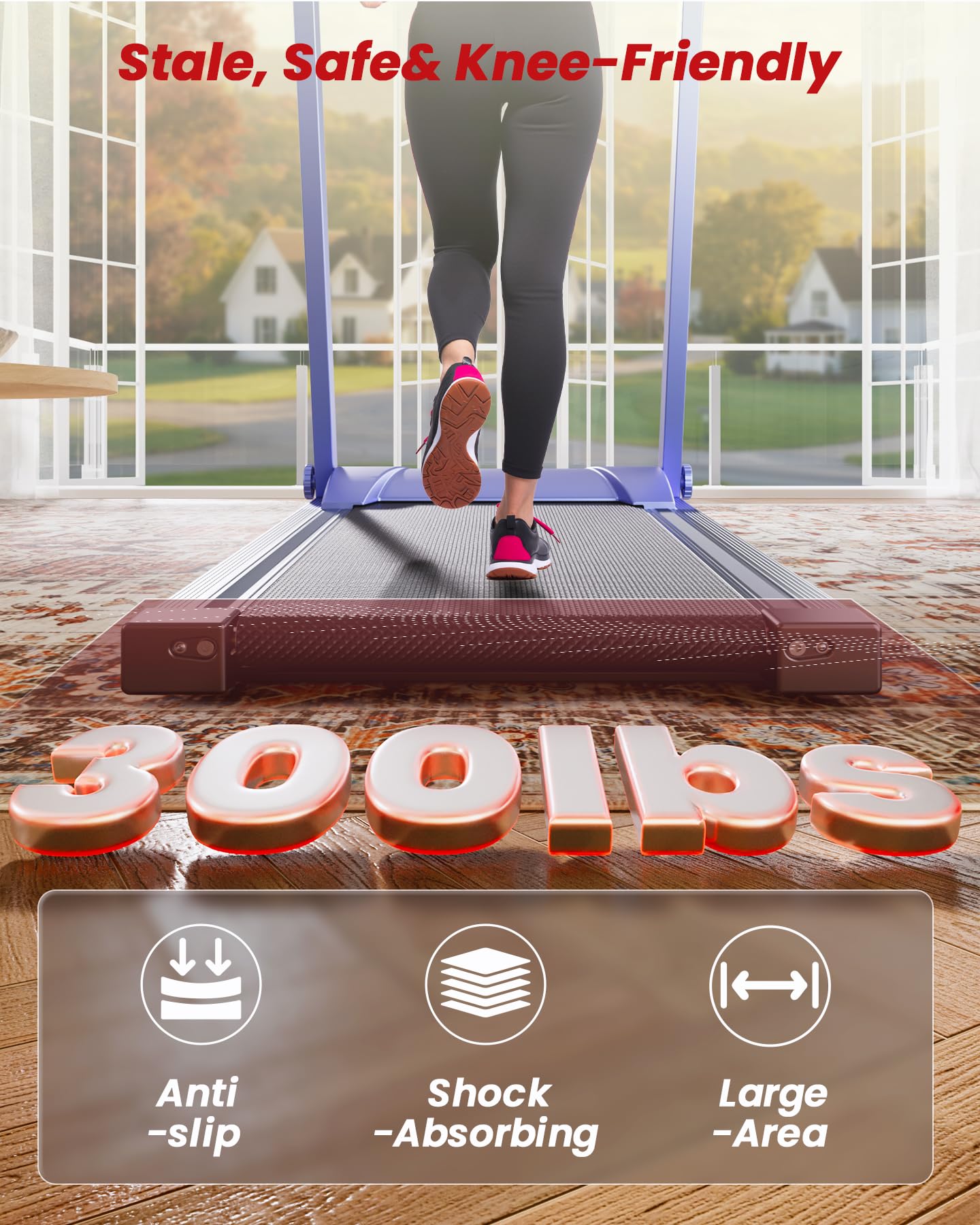 Superun® AS03 Treadmills with Incline（769261720743;769261720835）