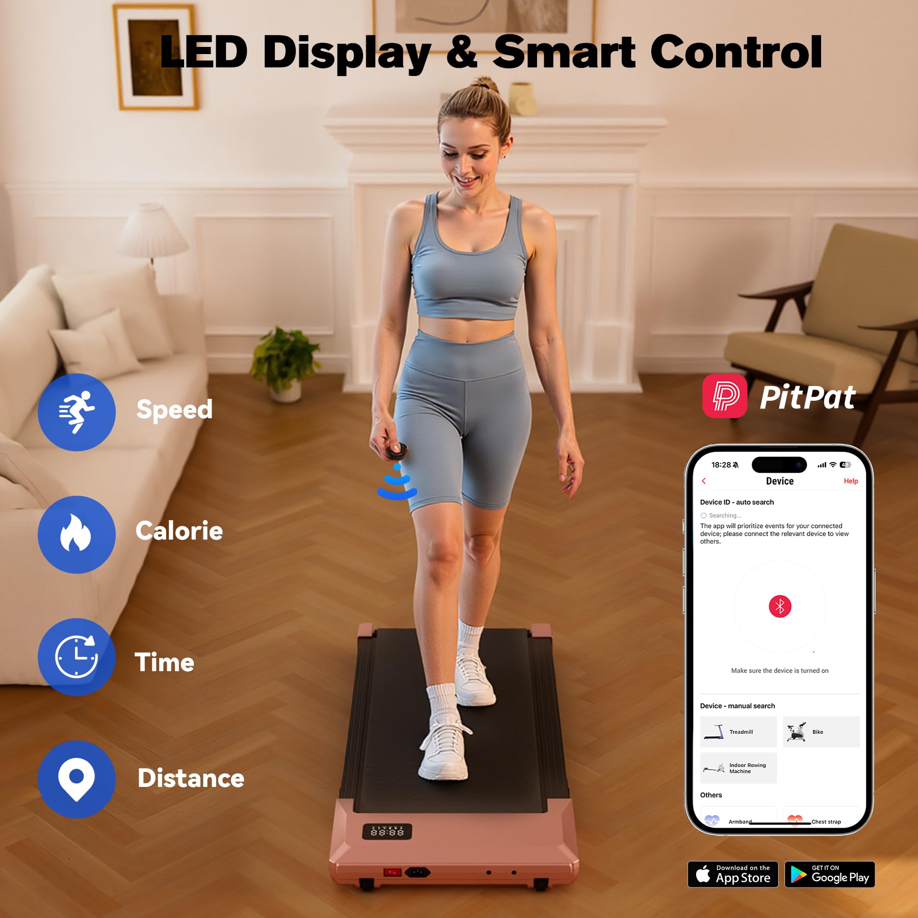 Superun BA10 Under Desk Treadmill（belt length: 90cm）