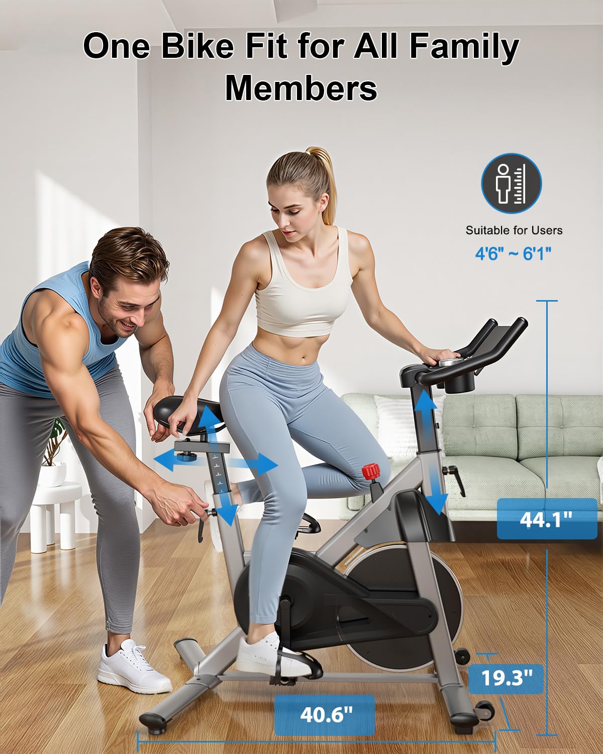 Superun® S1-Pro Indoor Cycling Bike（743456532540;769261720378）