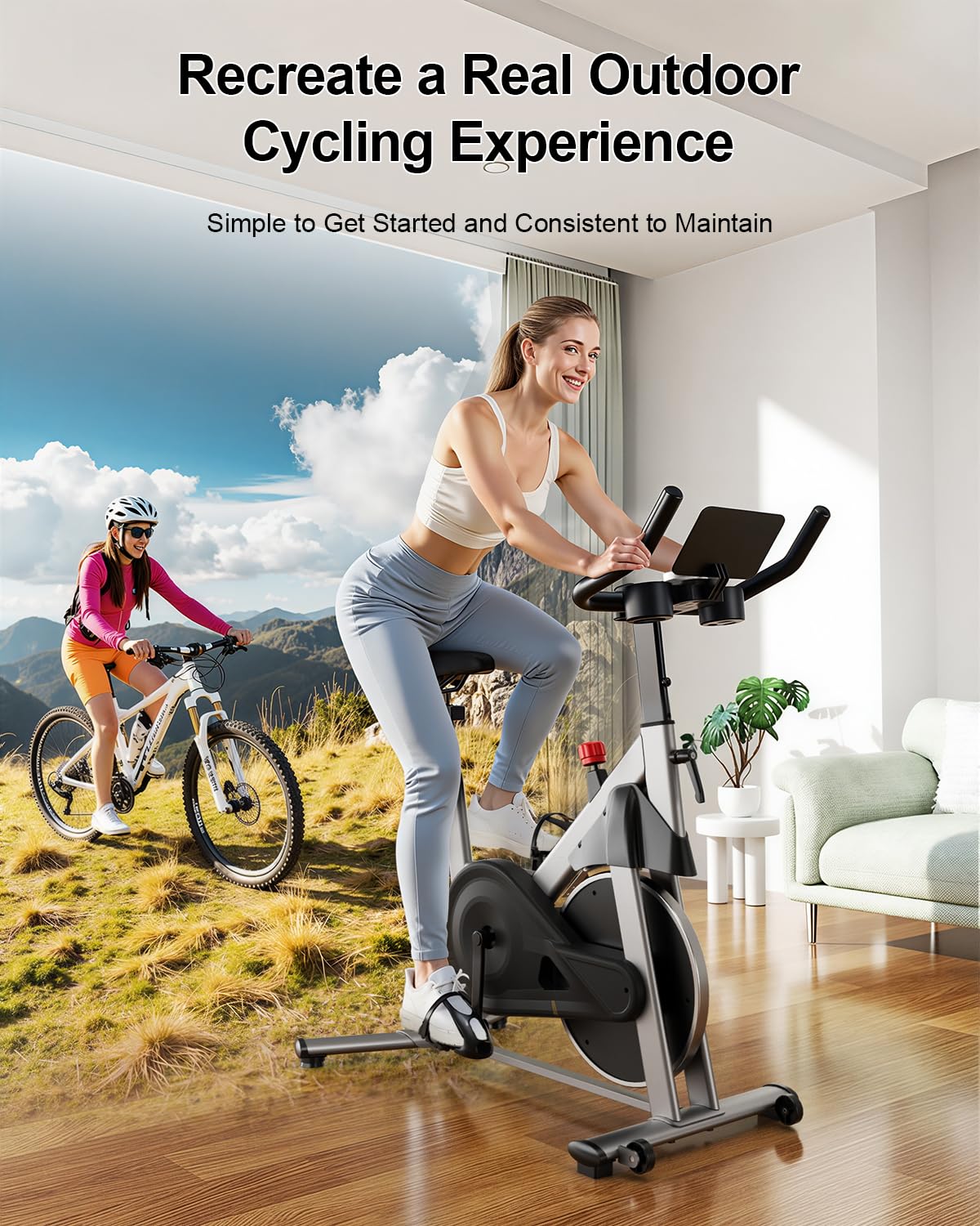 Superun® S1-Pro Indoor Cycling Bike（743456532540;769261720378）