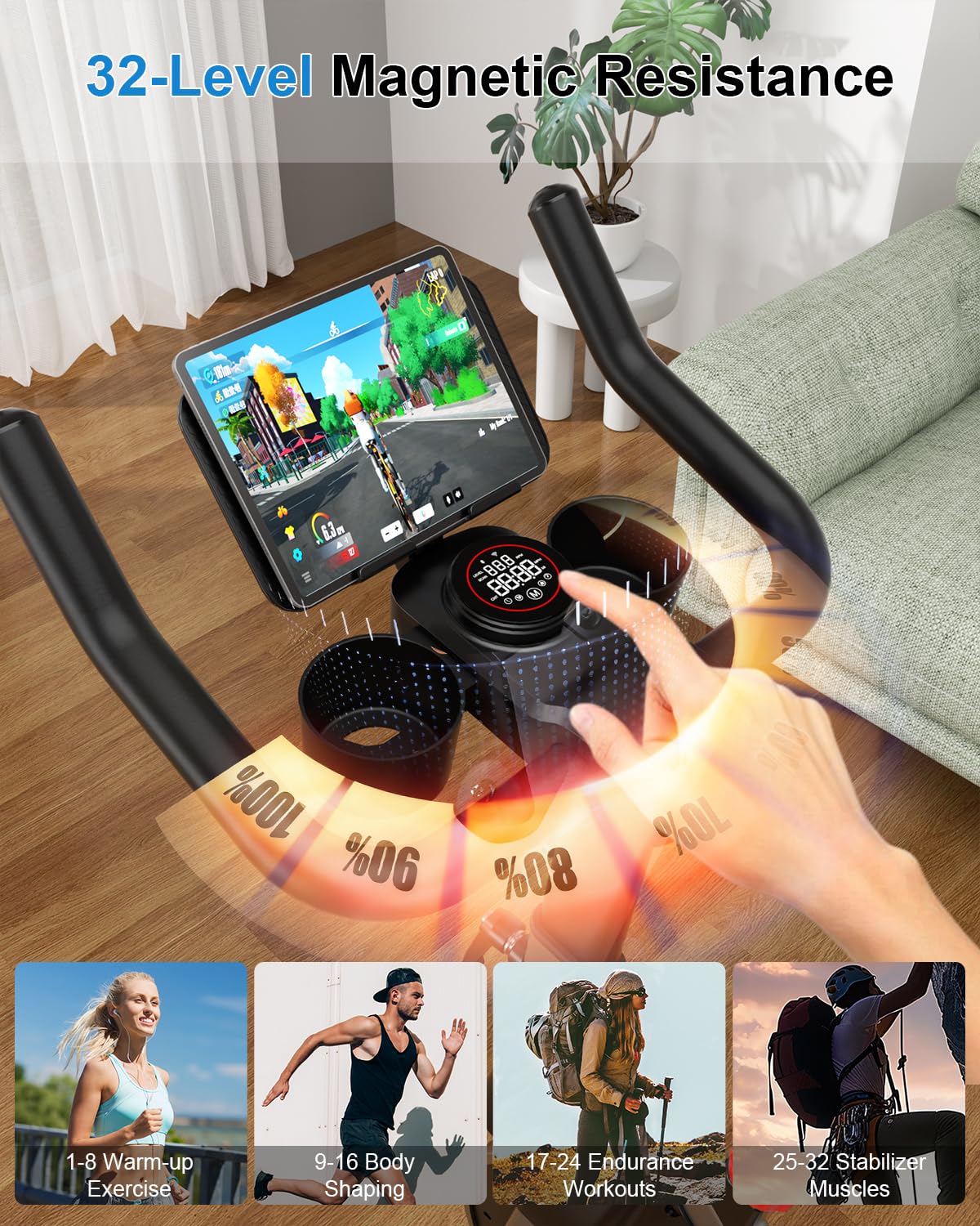 Superun® S1-Pro Indoor Cycling Bike（743456532540;769261720378）