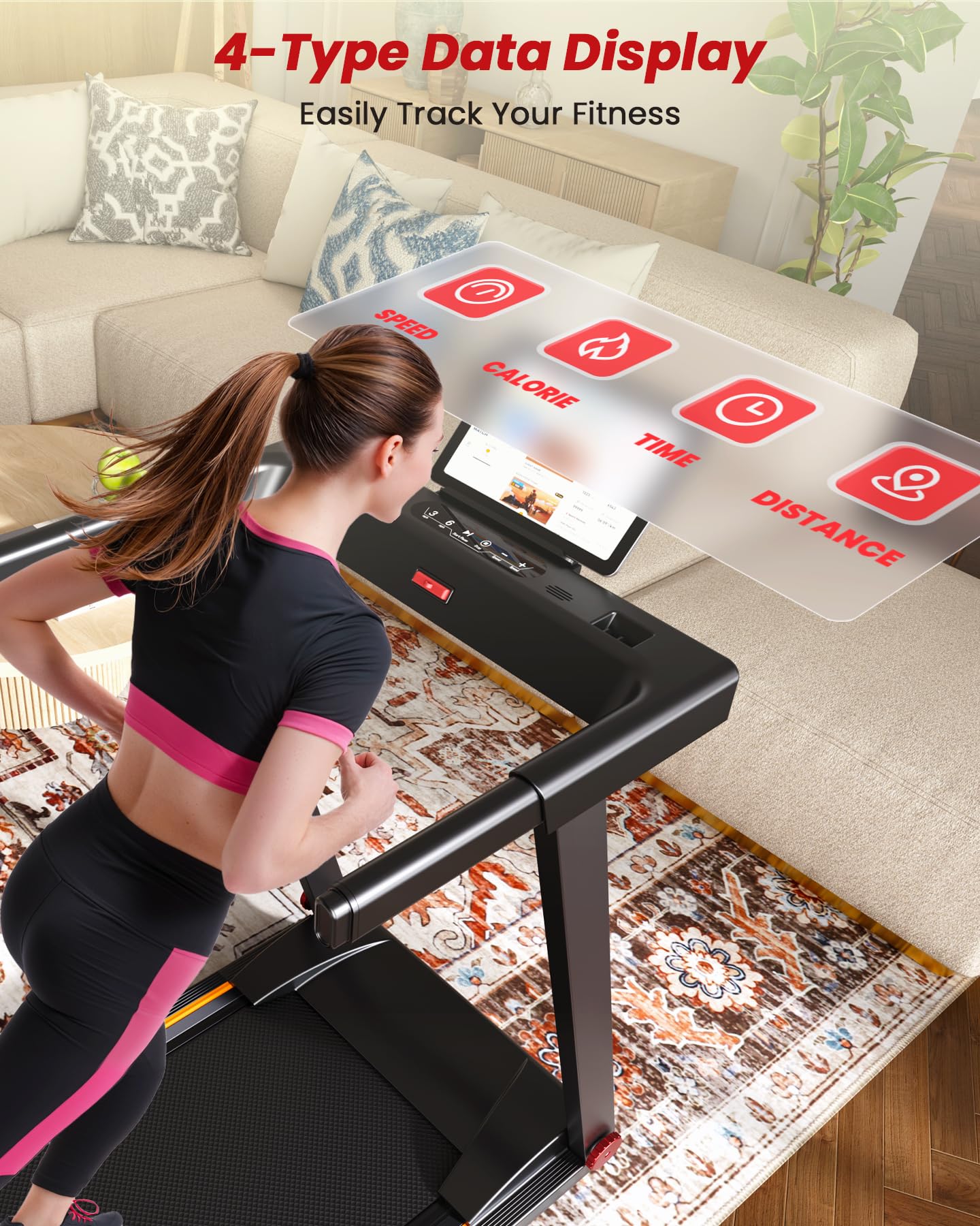 Superun® AS03 Treadmills with Incline（769261720743;769261720835）