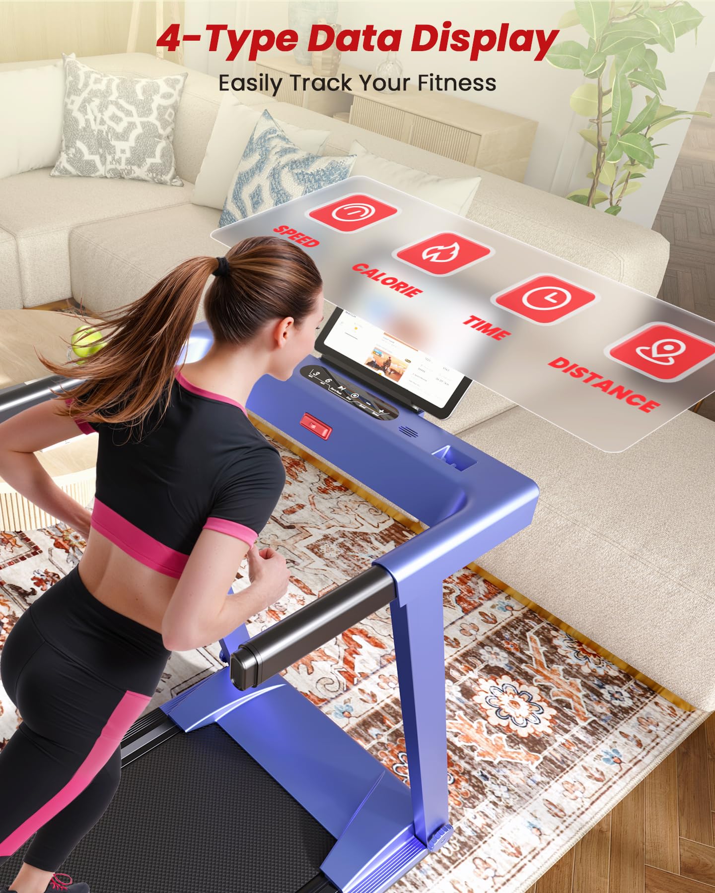 Superun® AS03 Treadmills with Incline（769261720743;769261720835）