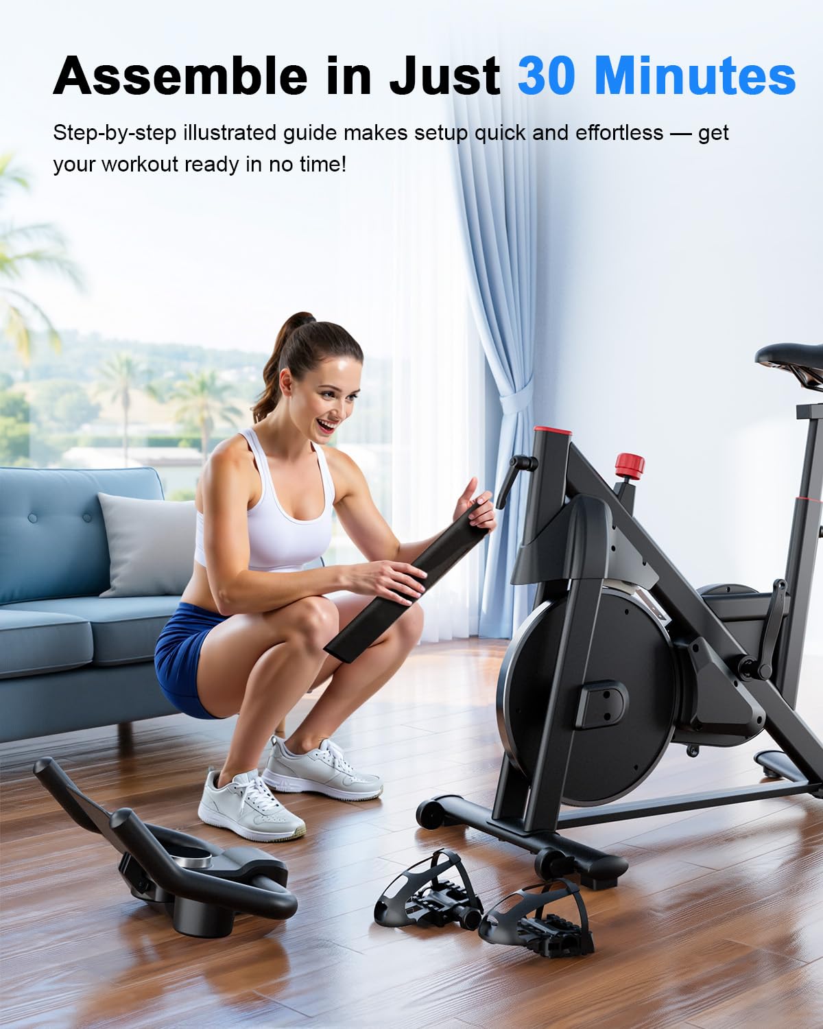 Superun® S1-Pro Indoor Cycling Bike（743456532540;769261720378）