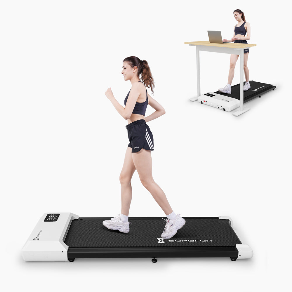 SupeRun® BA04 Mini Walking Pad Under Desk Treadmill with Remote Control