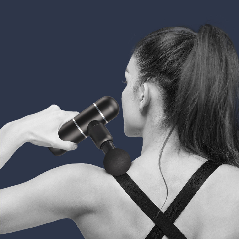 SupeRun® Massage Gun with Multiple Attachments for 4 Functions Massage