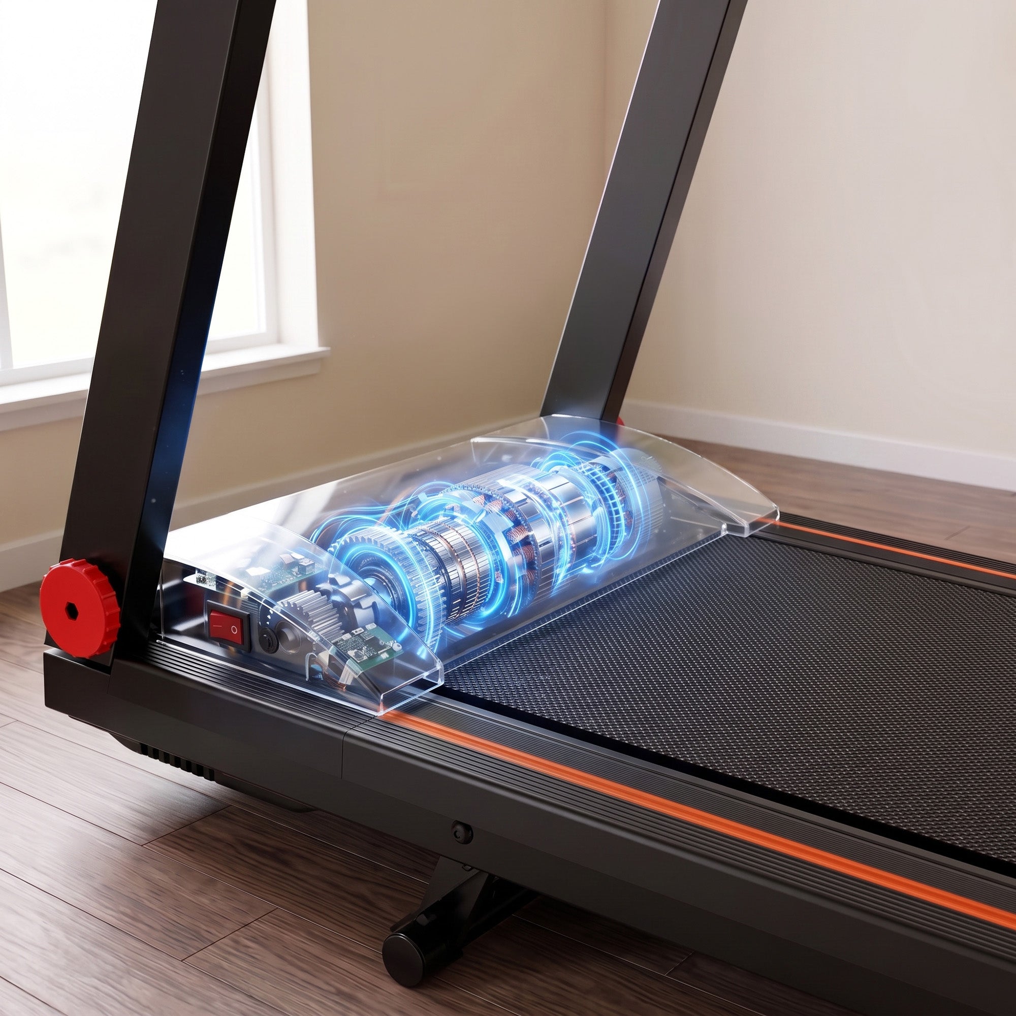 Superun RUN Pro Foldable Treadmills with Table board