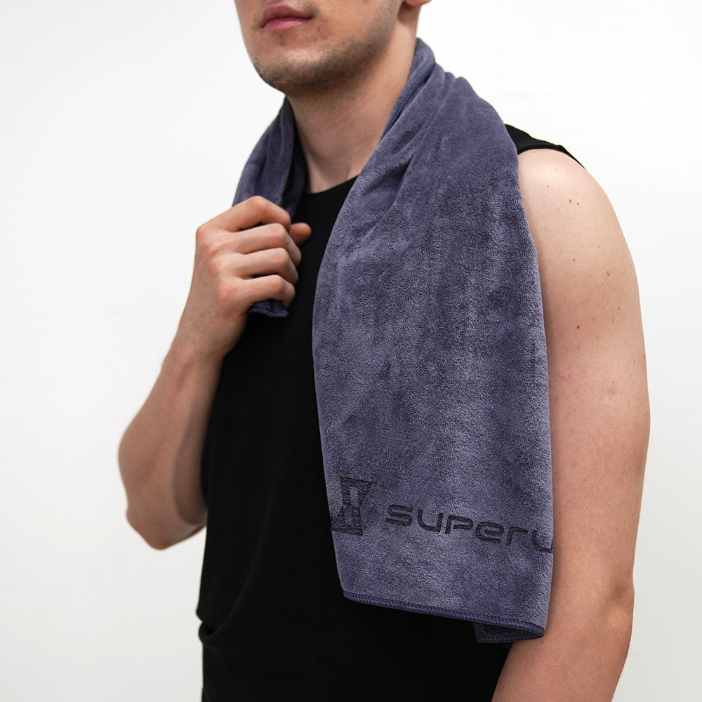 SupeRun® Sports Towel used after excercise