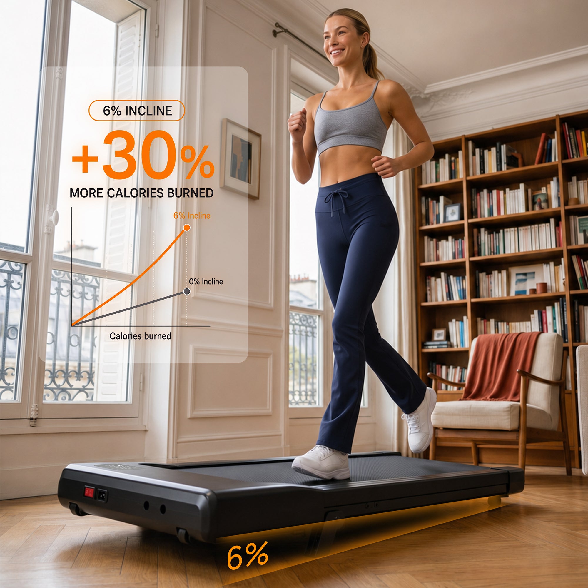 Superun WALK Classic Under Desk Treadmill