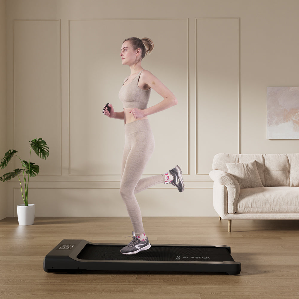 SupeRun® BA03 Smart Walking Pad Under Desk Treadmill with remote control