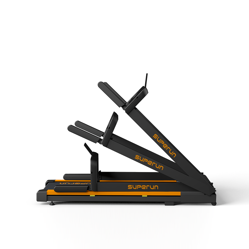 AS01 Orange Foldable Electric treadmill - SupeRun®