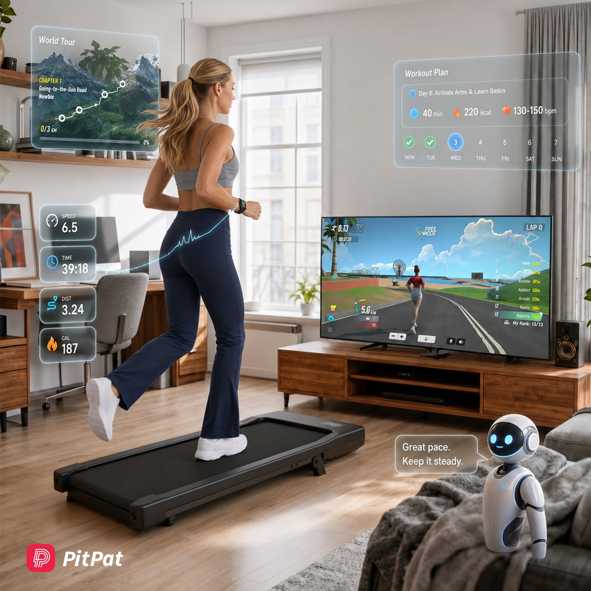 Superun WALK Classic Under Desk Treadmill