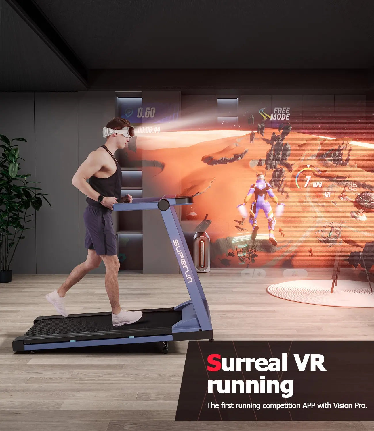 SupeRun® Official Store - Make Running Fun by Online Racing Treadmills