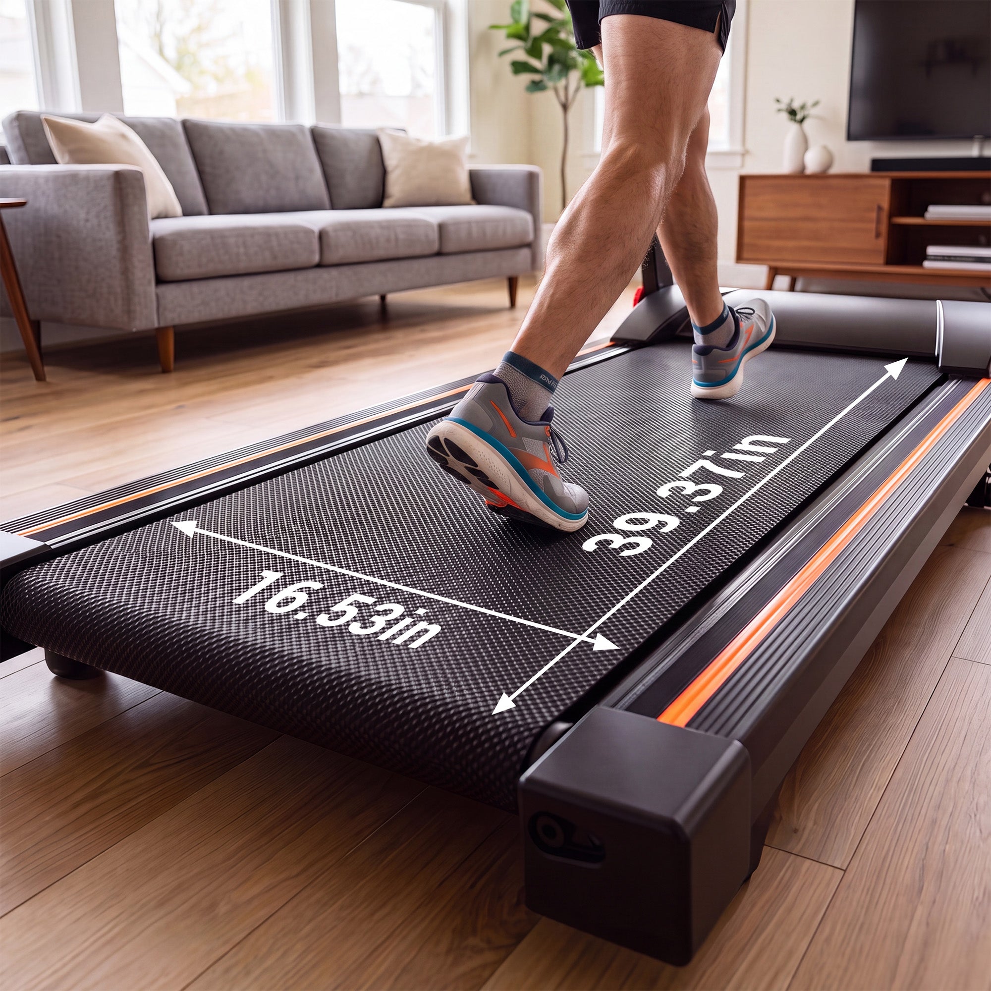 Superun RUN Pro Foldable Treadmills with Table board